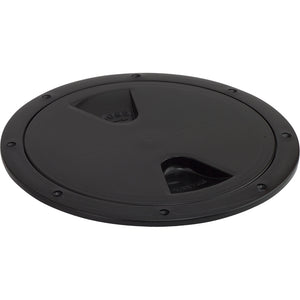 Sea-Dog Screw-Out Deck Plate - Black - 6" - Fishing Monsters