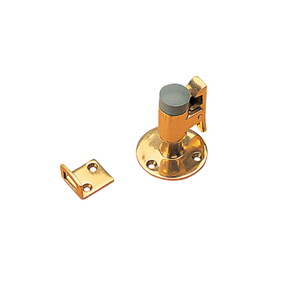 Sea-Dog Door Stop & Catch - Brass - 2