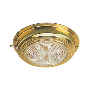 Sea-Dog Brass LED Dome Light - 5" Lens - Fishing Monsters