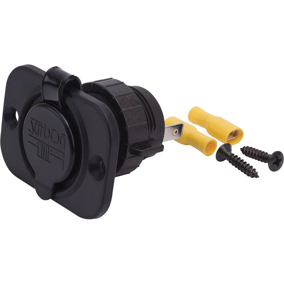 Sea-Dog Round Power Socket - 12V - Fishing Monsters