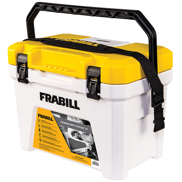 Frabill Magnum Bait Station® - 19 Quart - Fishing Monsters