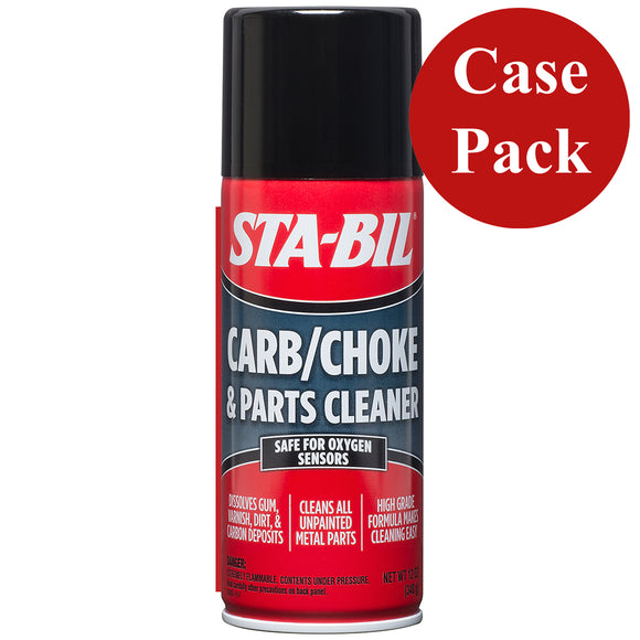 STA-BIL Carb Choke & Parts Cleaner - 12.5oz *Case of 12* - Fishing Monsters