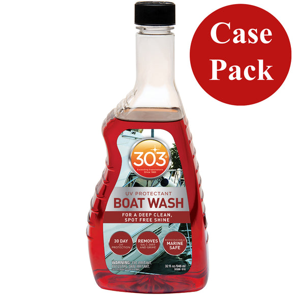 303 Boat Wash w/UV Protectant - 32oz *Case of 6* - Fishing Monsters