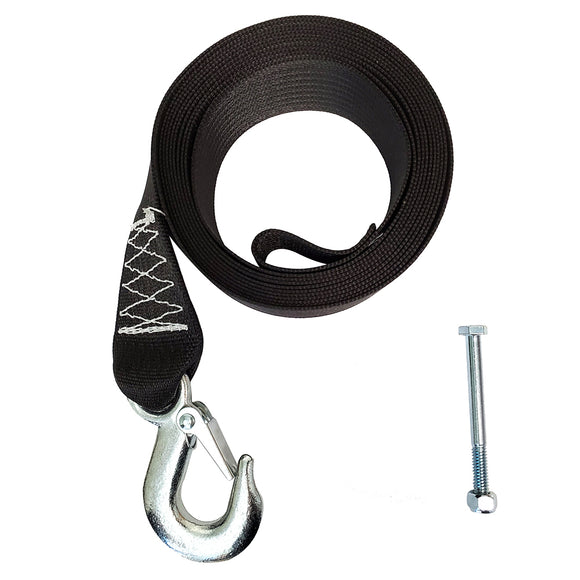 Rod Saver PWC Winch Strap Replacement - 12' - Fishing Monsters