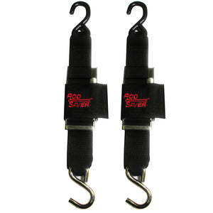 Rod Saver Deluxe Trailer Tie-Down - 2" x 2' - Pair - Fishing Monsters