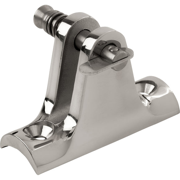 Sea-Dog Stainless Steel 90° Concave Base Deck Hinge - Removable Pin - Fishing Monsters