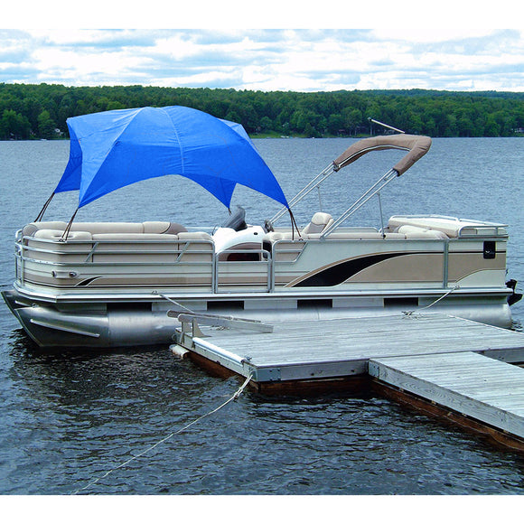 Taylor Made Pontoon Gazebo -Pacific Blue - Fishing Monsters