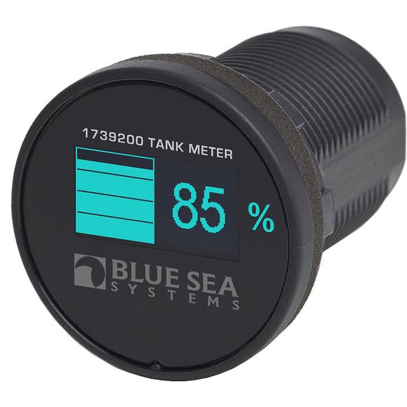 Blue Sea 1739200 Mini OLED Tank Meter - Blue - Fishing Monsters