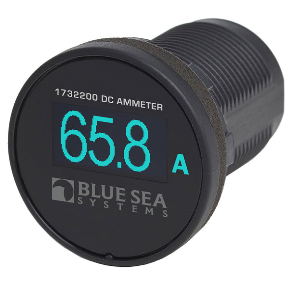 Blue Sea 1732200 Mini OLED Ammeter - Blue - Fishing Monsters