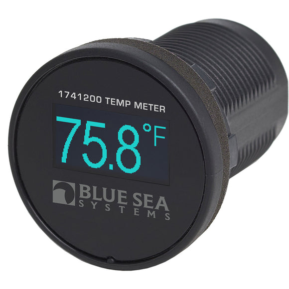 Blue Sea 1741200 Mini OLED Temperature Monitor - Blue - Fishing Monsters