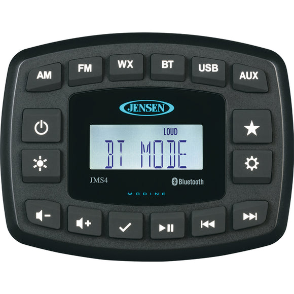 JENSEN JMS4RTL Stereo w/AM/FM/BT - Single Zone - Fishing Monsters