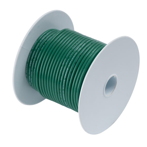 Ancor Tinned Copper Wire - 6 AWG - Green - 25' - Fishing Monsters