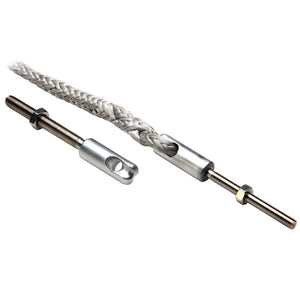 C. Sherman Johnson Splice Eye w/Threaded Stud: 1/4" -28 x 2-1/2" RH w/Splice Eye - Fishing Monsters