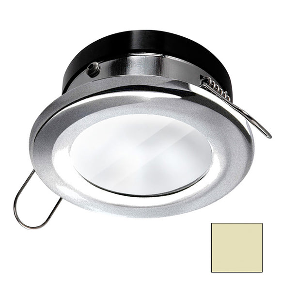 i2Systems Apeiron A1110Z Spring Mount Light - Round - Warm White - Brushed Nickel Finish - Fishing Monsters