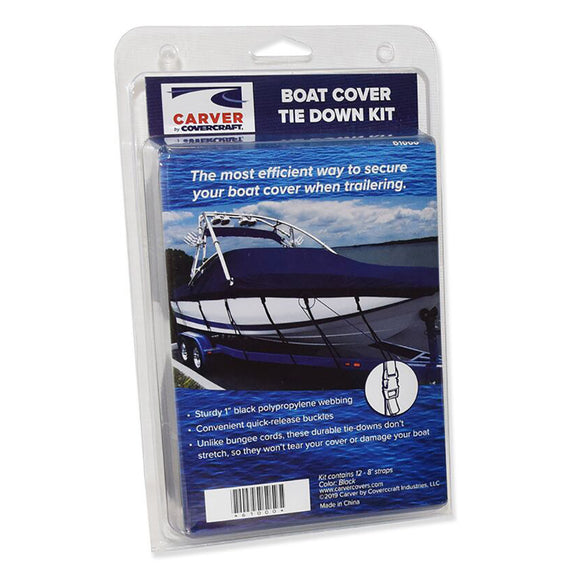 Carver Boat Cover Tie Down Kit - Fishing Monsters