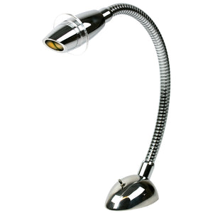 Sea-Dog Deluxe High Power LED Reading Light Flexible w/Switch - Cast 316 Stainless Steel/Chromed Cast Aluminum - Fishing Monsters