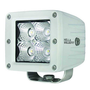 Hella Marine Value Fit LED 4 Cube Flood Light - White - Fishing Monsters