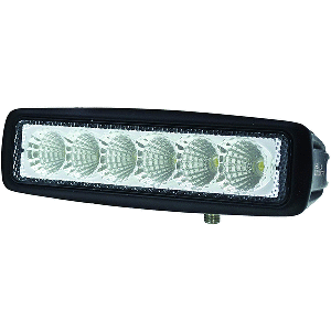 Hella Marine Value Fit Mini 6 LED Flood Light Bar - Black - Fishing Monsters