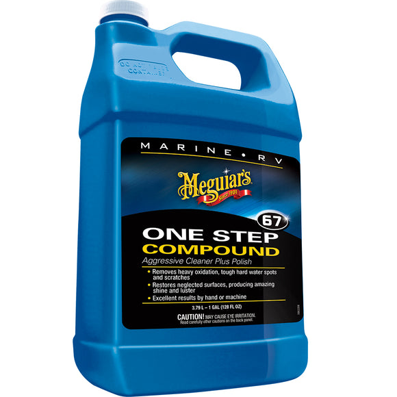 Meguiar's Marine One-Step Compound - 1 Gallon - Fishing Monsters