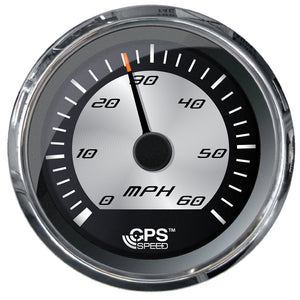 Faria Platinum 4" Speedometer - 60MPH - GPS - Fishing Monsters