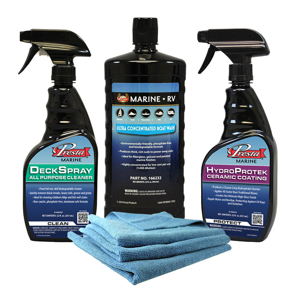 Presta New Boat Owner Cleaning Kit - Fishing Monsters