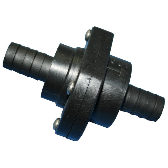 T-H Marine Double Barb Inline Scupper Check Valve - 3/4