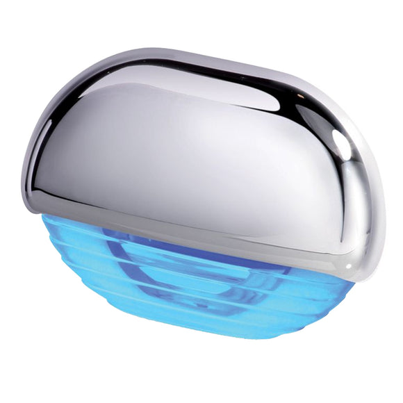 Hella Marine Easy Fit Step Lamp - Blue Chrome Cap - Fishing Monsters