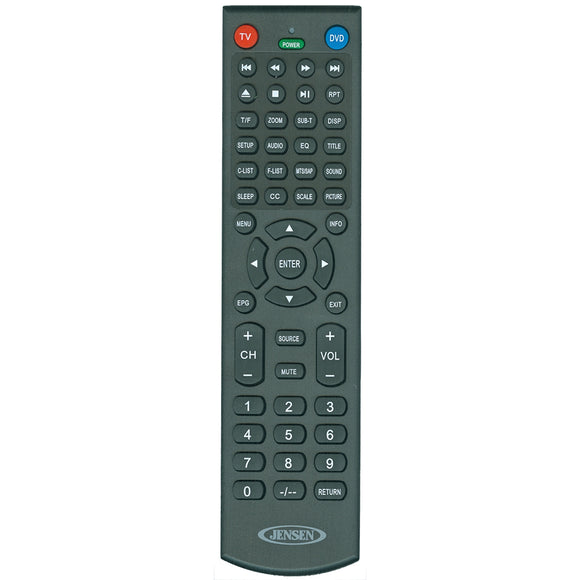 JENSEN TV Remote f/LED TV's - Fishing Monsters