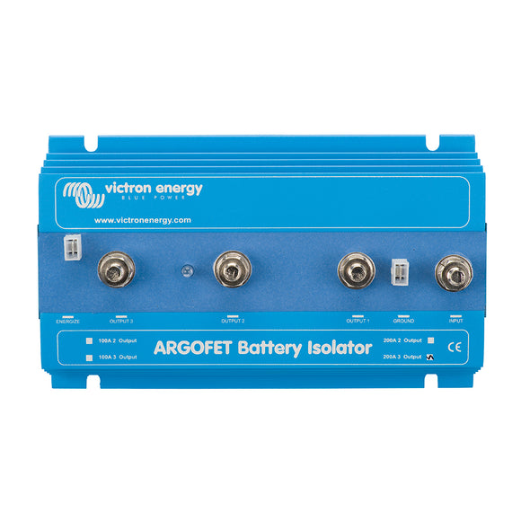 Victron Argo FET Battery Isolator 200-3 3 Batteries - 200AMP - Fishing Monsters