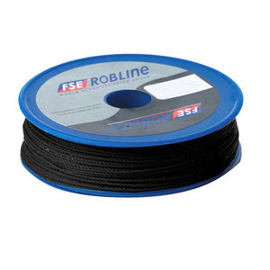 Robline Waxed Whipping Twine - 0.8mm x 40M - Black - Fishing Monsters