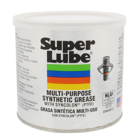 Super Lube Multi-Purpose Synthetic Grease w/Syncolon® (PTFE) - 14.1oz Canister - Fishing Monsters