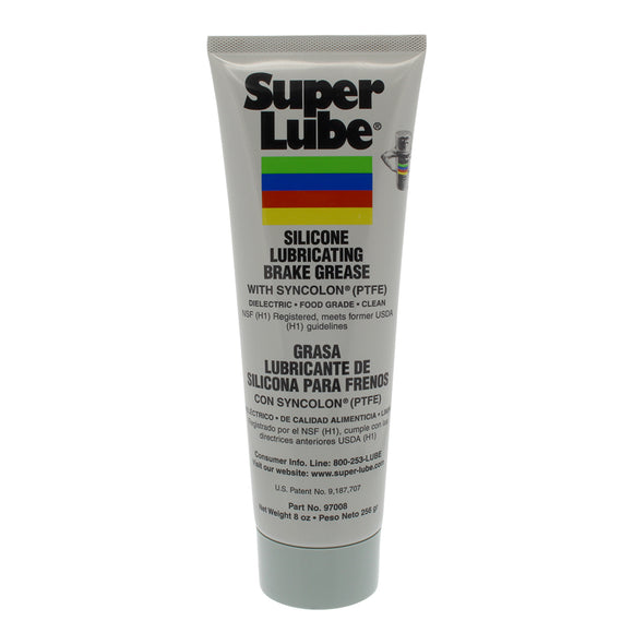 Super Lube Silicone Lubricating Brake Grease w/Syncolon® (PTFE) - 8oz Tube - Fishing Monsters