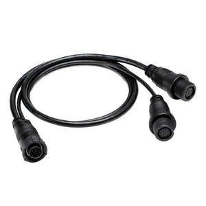 Humminbird 14 M SILR Y - SOLIX®/APEX® Side Imaging Left-Right Splitter Cable - Fishing Monsters