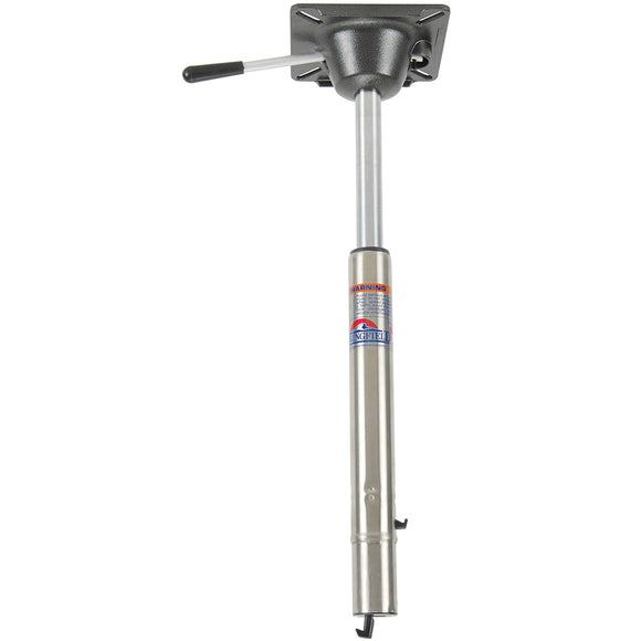 Springfield Spring-Lock™ Power-Rise Adjustable Sit-Down Post - Stainless Steel - Fishing Monsters