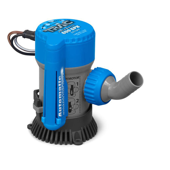 TRAC Outdoor Bilge Pump - 600 GPH - Automatic - Fishing Monsters