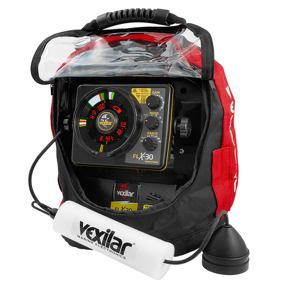 Vexilar UP30PV Ultra Pack Combo w/Broadband Transducer, Lithium Ion Battery & Charger - Fishing Monsters