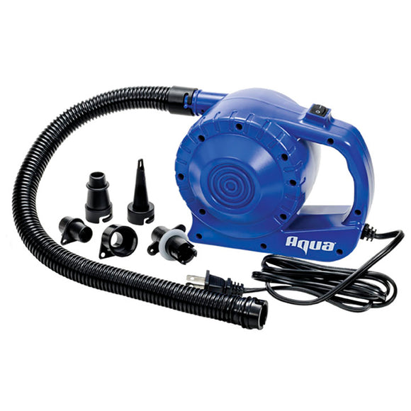 Aqua Leisure Heavy-Duty 110V Electric Air Pump w/5 Tips - Fishing Monsters