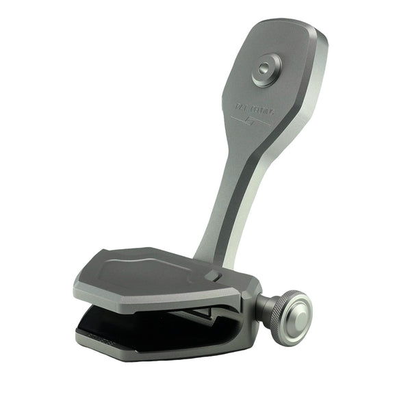 PTM Edge ZXR-300 Pivoting Mirror Bracket - Titanium Grey - Fishing Monsters