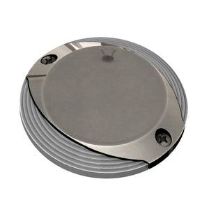 Lumitec Scallop Surface Mount Pathway Light - Spectrum RGBW/Warm White - Stainless Steel Housing - Fishing Monsters