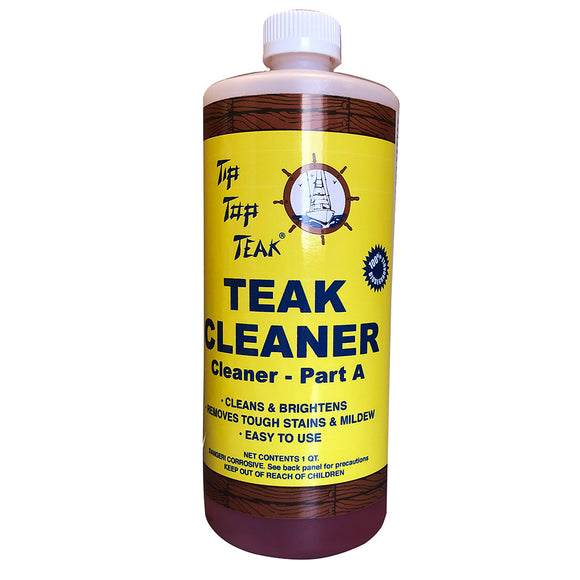 Tip Top Teak Cleaner Part A - Quart - Fishing Monsters