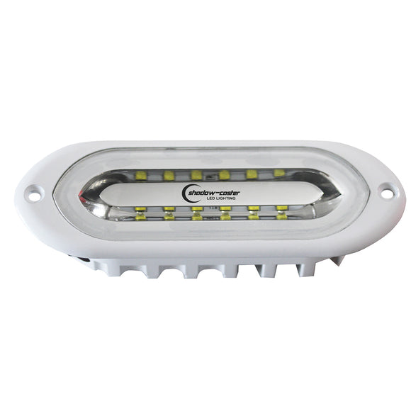 Shadow-Caster SCM-SL Series Flush Mount Spreader Light - White Housing - White - Fishing Monsters