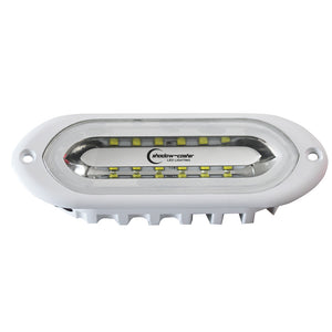 Shadow-Caster SCM-SL Series Flush Mount Spreader Light - White Housing - White/Blue/Red - Fishing Monsters