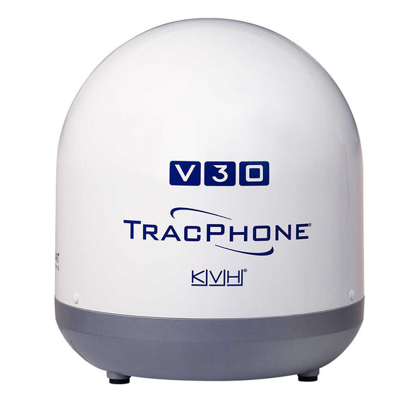 KVH Ultra-Compact TracPhone® V30 w/DC-BDU - Fishing Monsters