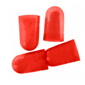 VDO Light Diffuser f/Type D Peanut Bulb - Red - 4 Pack - Fishing Monsters