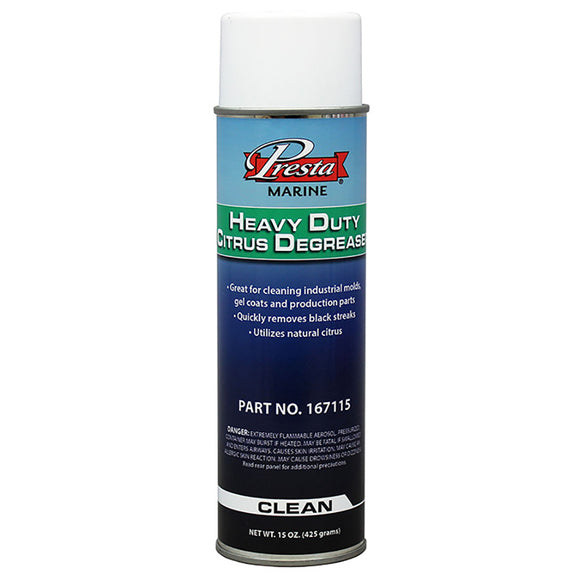 Presta Heavy Duty Citrus Degreaser - 15oz - Fishing Monsters