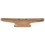 Whitecap 12" Cleat - Teak - Fishing Monsters