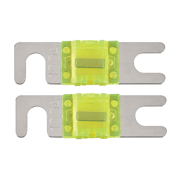 T-Spec V8 Series 100 AMP Mini-ANL Fuse - 2 Pack - Fishing Monsters