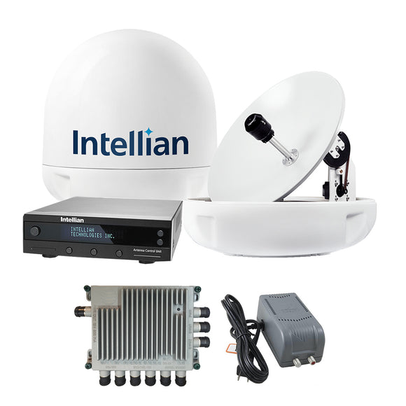 Intellian i5 All-Americas TV Antenna System & SWM-30 Kit - Fishing Monsters