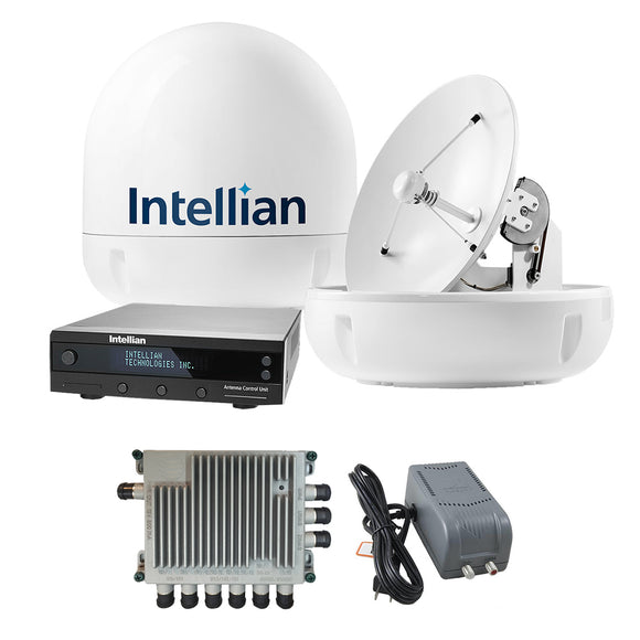 Intellian i6 All-Americas TV Antenna System & SWM-30 Kit - Fishing Monsters