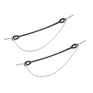 Davis Line Snubber™ 22" - Black - 2-Pack - Fishing Monsters